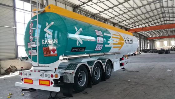 45000 Liters Fuel Tank Semi Trailer Mechanical Suspension