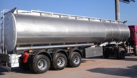 Stainless Steel Diesel Fuel Tank Trailer