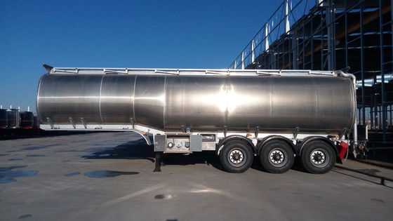 Stainless Steel Diesel Fuel Tank Trailer