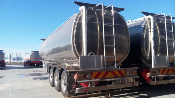 Stainless Steel Diesel Fuel Tank Trailer