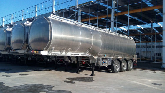 Stainless Steel Diesel Fuel Tank Trailer