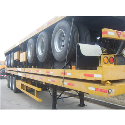 Heavy Duty 20ft 40ft Flatbed Container Semi Trailer