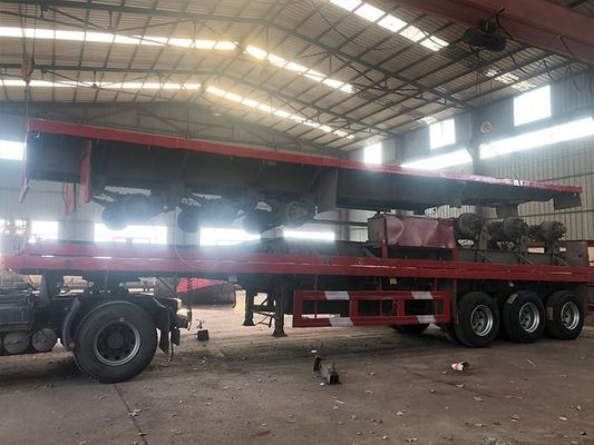 CIMC 3 Axles Used Flatbed Semi Trailer