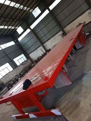 CIMC 3 Axles Used Flatbed Semi Trailer