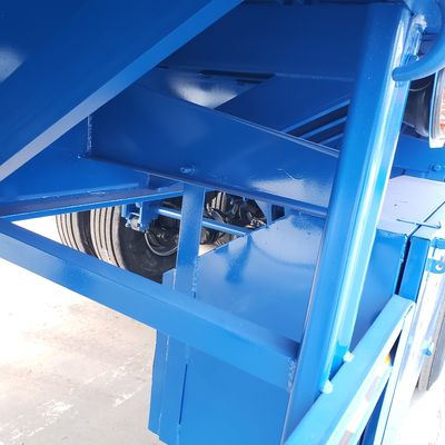 40 Feet 60 Ton Used Tri Axle Flatbed Semi Trailers For Sale