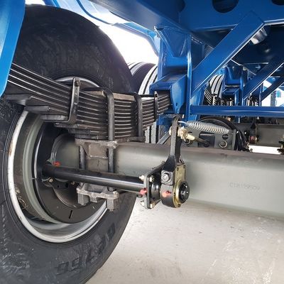 40 Feet 60 Ton Used Tri Axle Flatbed Semi Trailers For Sale