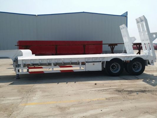 2 Axle Heavy Duty Gooseneck Low Bed Trailer 40T 50T 60T