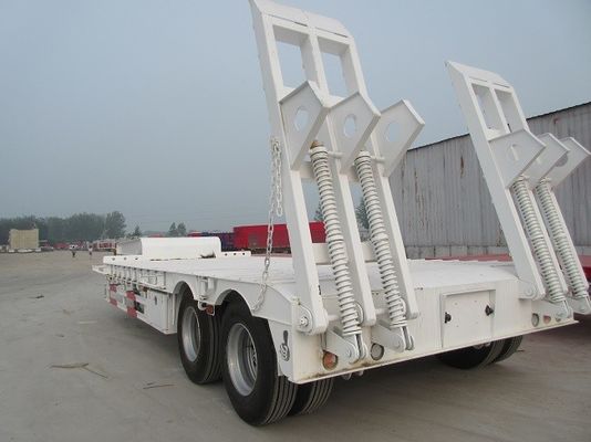 2 Axle Heavy Duty Gooseneck Low Bed Trailer 40T 50T 60T