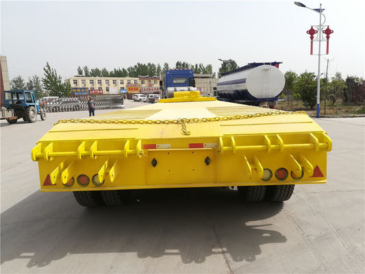 60T 100T 4 Axle Gooseneck Lowboy Trailer
