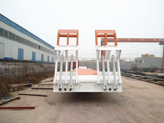 Heavy Duty 4 Axle Lowbed Semi Trailer