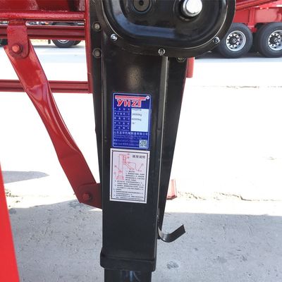 3 Axle 40cbm Side Dump Semi Trailer , Side Tipper Semi Trailer