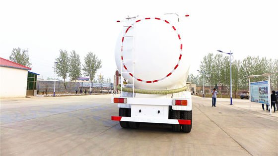Triple Axle 50 Ton Bulk Cement Trailer , Bulk Cement Semi Trailer