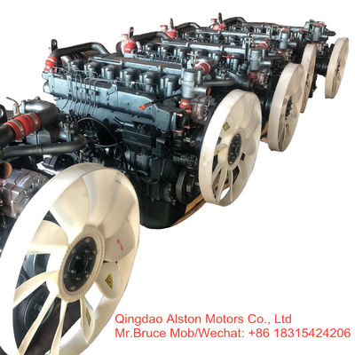 371HP 375HP Truck Trailer Spares , Second Hand Truck Engine