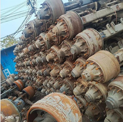 FUWA BPW Used Truck Axle 16T Truck Trailer Spares German Type