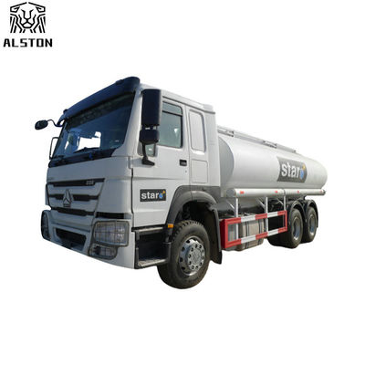 Sinotruk Howo 6x4 Diesel Fuel Tanker Truck , 20CBM Oil Transportation Truck