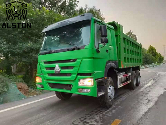 6x4 371hp Used Howo Tipper Truck For Various Industries