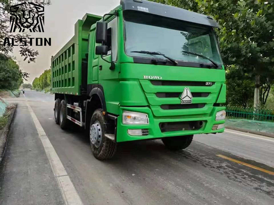 6x4 371hp Used Howo Tipper Truck For Various Industries