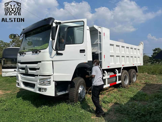 Howo 6x4 Second Hand Dumper Truck 6 Cylinder
