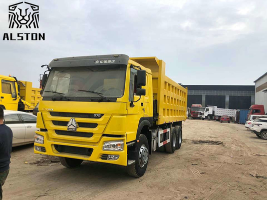 Used Sinotruk Howo 6x4 Dump Truck 30 Ton 371 HP For Construction