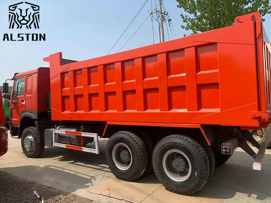 6x4 Used Tipper Trucks 19.32M3 Used Howo Dump Truck For Coal Mining