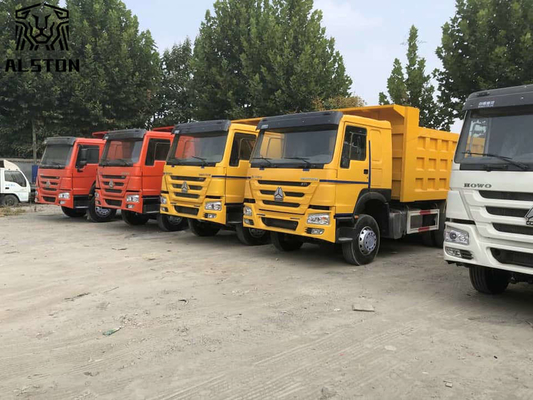 Sinotruck Used Howo Tipper Truck 6x4 With Euro 3 Emission Standard