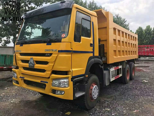 Sinotruck Used Howo Tipper Truck 6x4 With Euro 3 Emission Standard