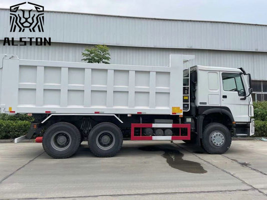 Second Hand Tipper Trucks Hydraulic Lifting With Daily Maintenance