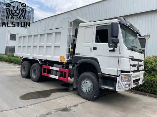 Second Hand Tipper Trucks Hydraulic Lifting With Daily Maintenance