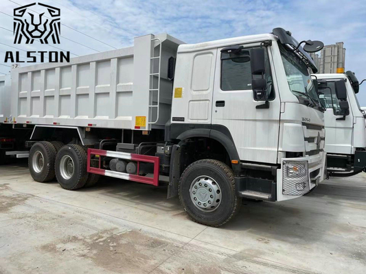Second Hand Tipper Trucks Hydraulic Lifting With Daily Maintenance