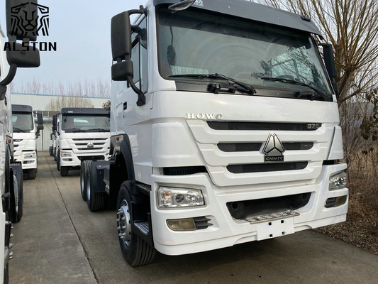Second Hand Howo Tractor Head 6*4 375hp Tractor Units