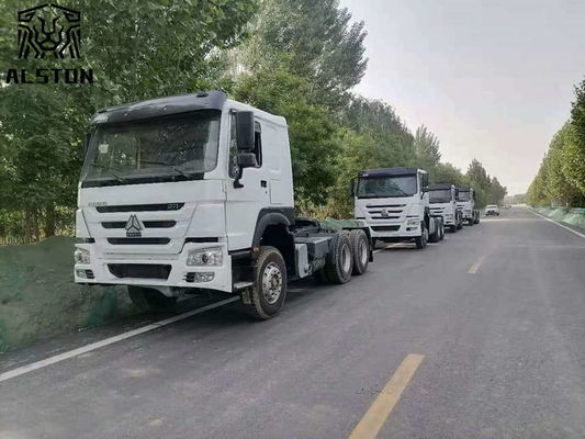 Howo 6x4 Tractor Truck , Sino Truck Howo Used Trailer Truck Head