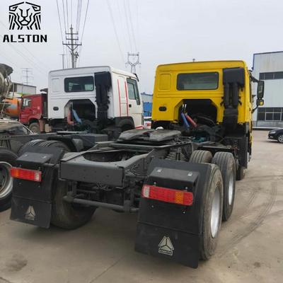 Diesel Power 6x4 Tractor Unit , Howo Second Hand Tractor Truck