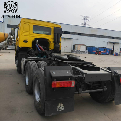 Diesel Power 6x4 Tractor Unit , Howo Second Hand Tractor Truck