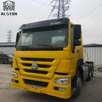 Diesel Power 6x4 Tractor Unit , Howo Second Hand Tractor Truck