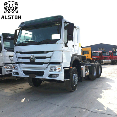 6x4 Second Hand Tractor Truck , Sinotruck Howo Tractor Head Truck