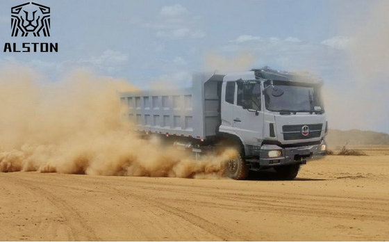 40 Ton Heavy Duty Tipper Truck , Euro 2 Diesel Dump Truck 6x4