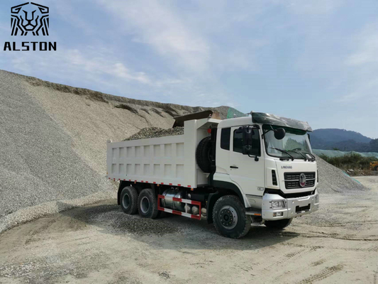 Landking Dump Truck 6x4 , 10 Wheeler Tipper Truck For Sale